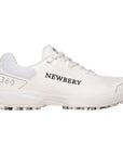 Newbery 360 Cricket Shoe - Full White Pimple