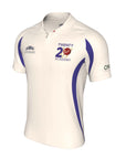 T20CC - Ivory Short Sleeve Playing Top - CUSTOM - Newbery Cricket