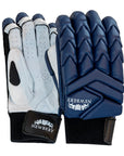 Player Cricket Batting Gloves - Navy Blue - Newbery Cricket