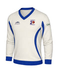 T20CC - Ivory Long Sleeve Playing Sweater - CUSTOM - Newbery Cricket