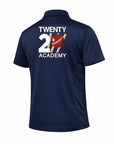 T20CC (STAFF) - Umpire Navy Panelled Polo