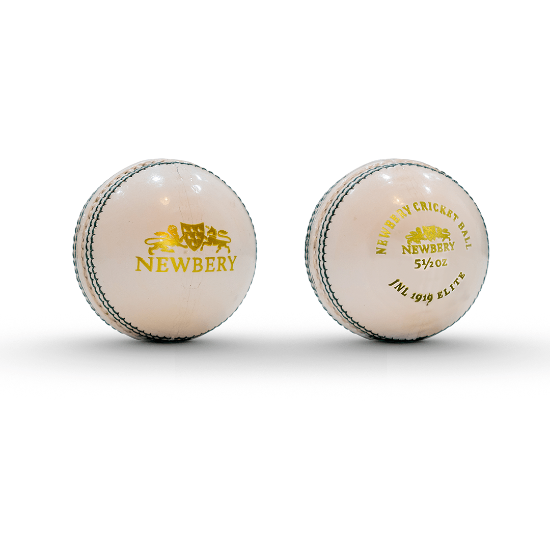Elite White Match Ball Newbery Cricket