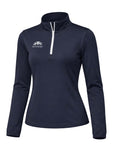 Newbery Woman - Recycled 1/4 Zip Midlayer - Newbery Cricket