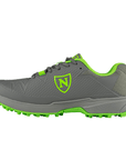 Elite All Rounder Shoe Pimples // Grey & Green - Newbery Cricket