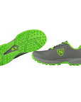 Elite All Rounder Shoe Pimples // Grey & Green - Newbery Cricket