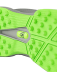 Elite All Rounder Shoe Pimples // Grey & Green - Newbery Cricket