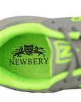 Elite All Rounder Shoe Pimples // Grey & Green - Newbery Cricket