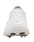 Newbery 360 Cricket Shoe - Full White Spikes