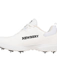 Newbery 360 Cricket Shoe - Full White Spikes