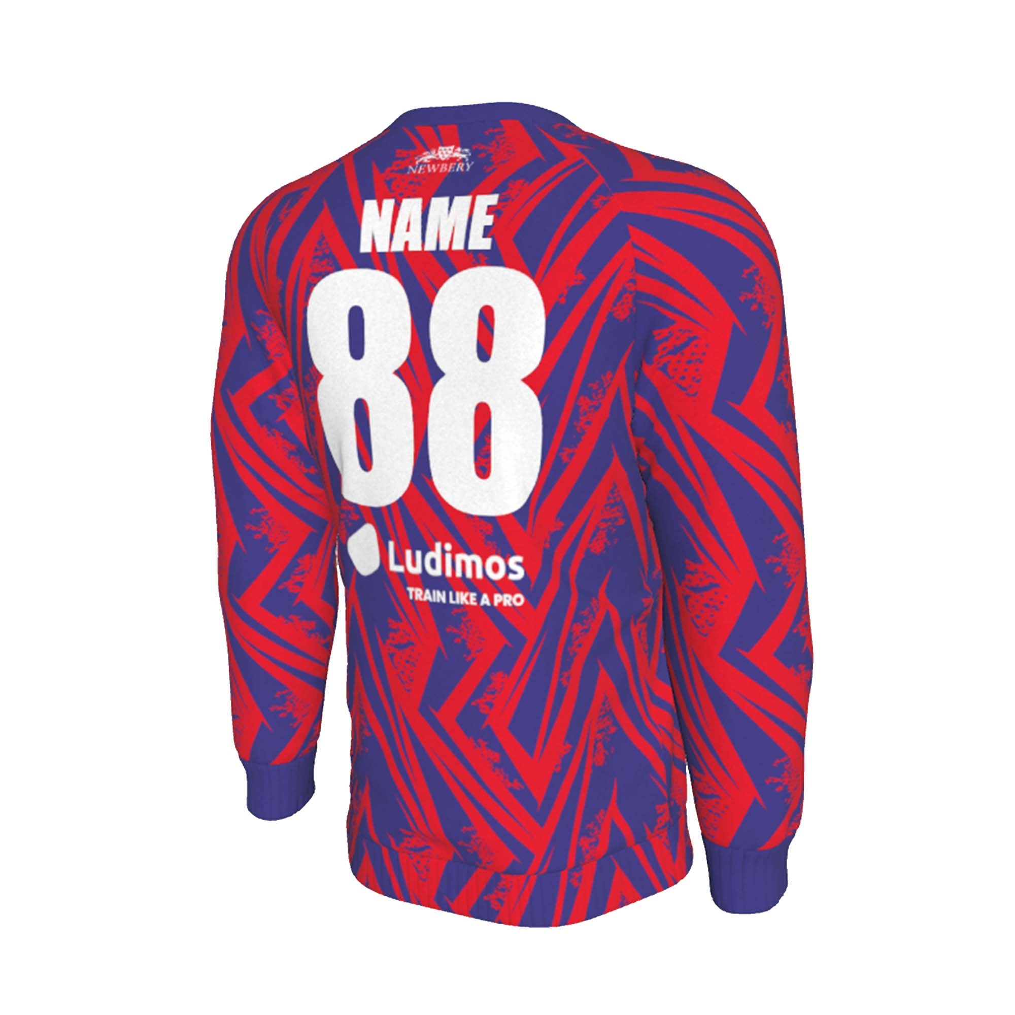 T20CC - Coloured Long Sleeve Playing Sweater - CUSTOM - Newbery Cricket