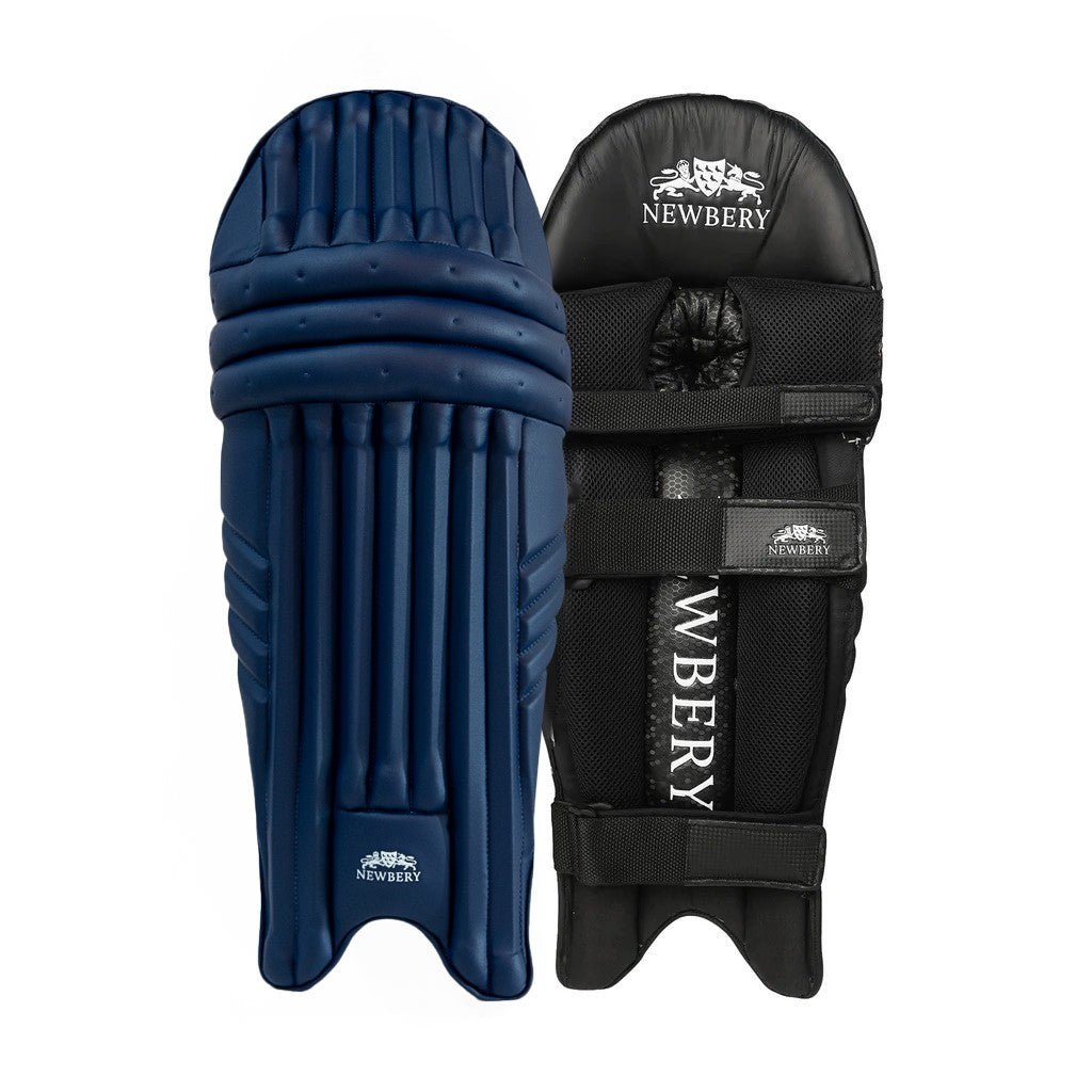 Player Cricket Batting Pads Navy Newbery Cricket
