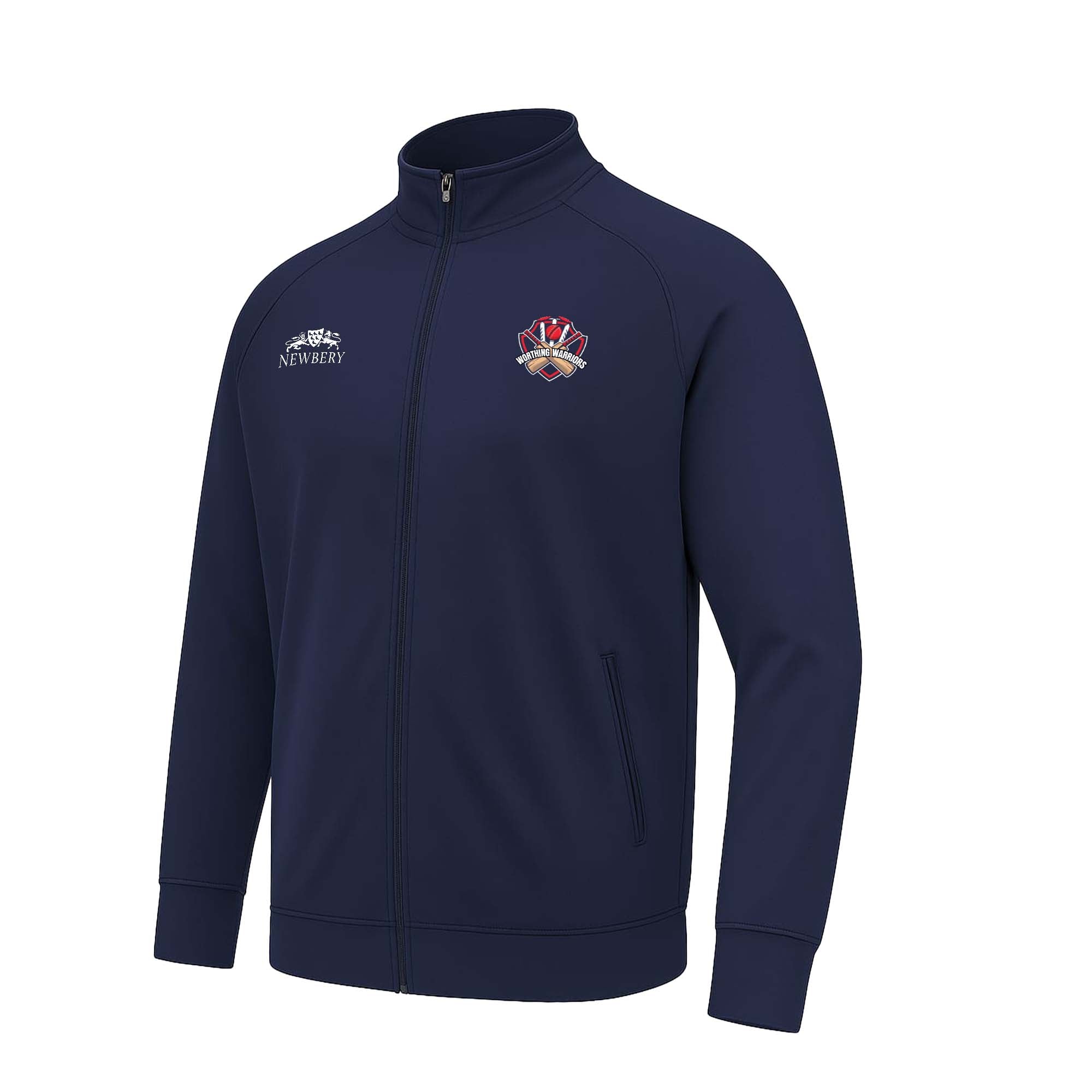 Worthing Warriors - Unisex Full Zip Track Jacket - Newbery Cricket