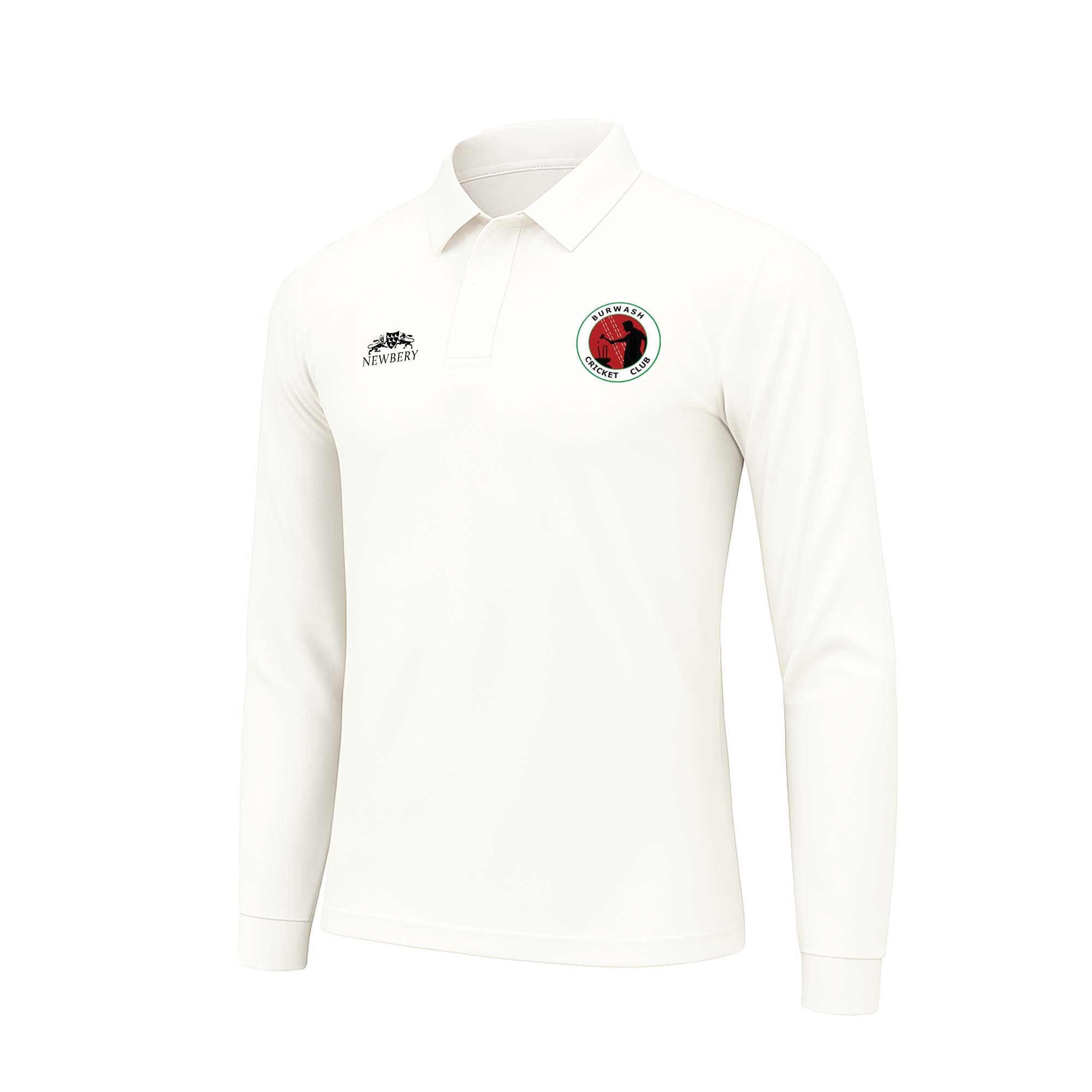 Burwash CC - Long Sleeve Playing Shirt - Newbery Cricket