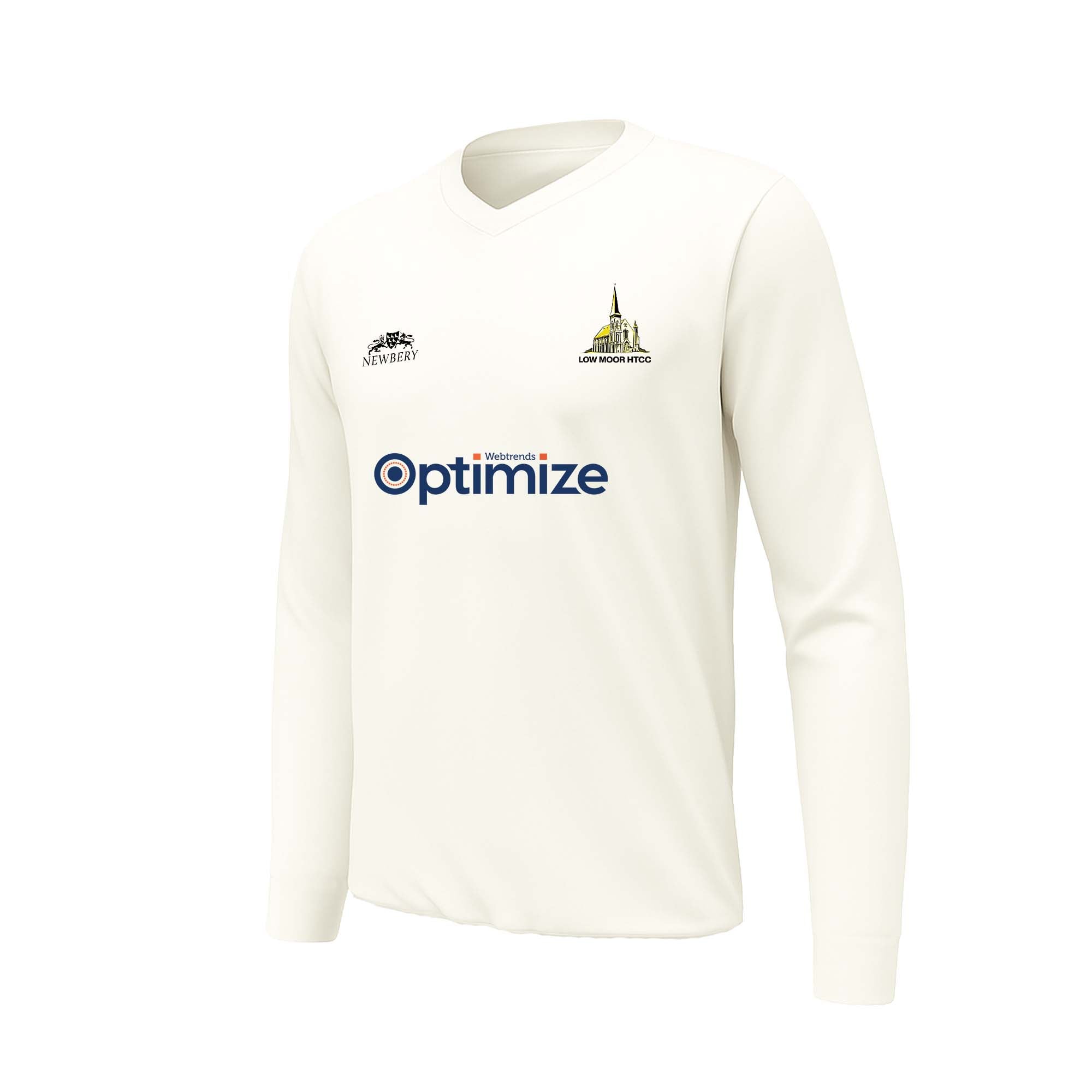 Low Moor CC - Long Sleeve Playing Sweater - Newbery Cricket