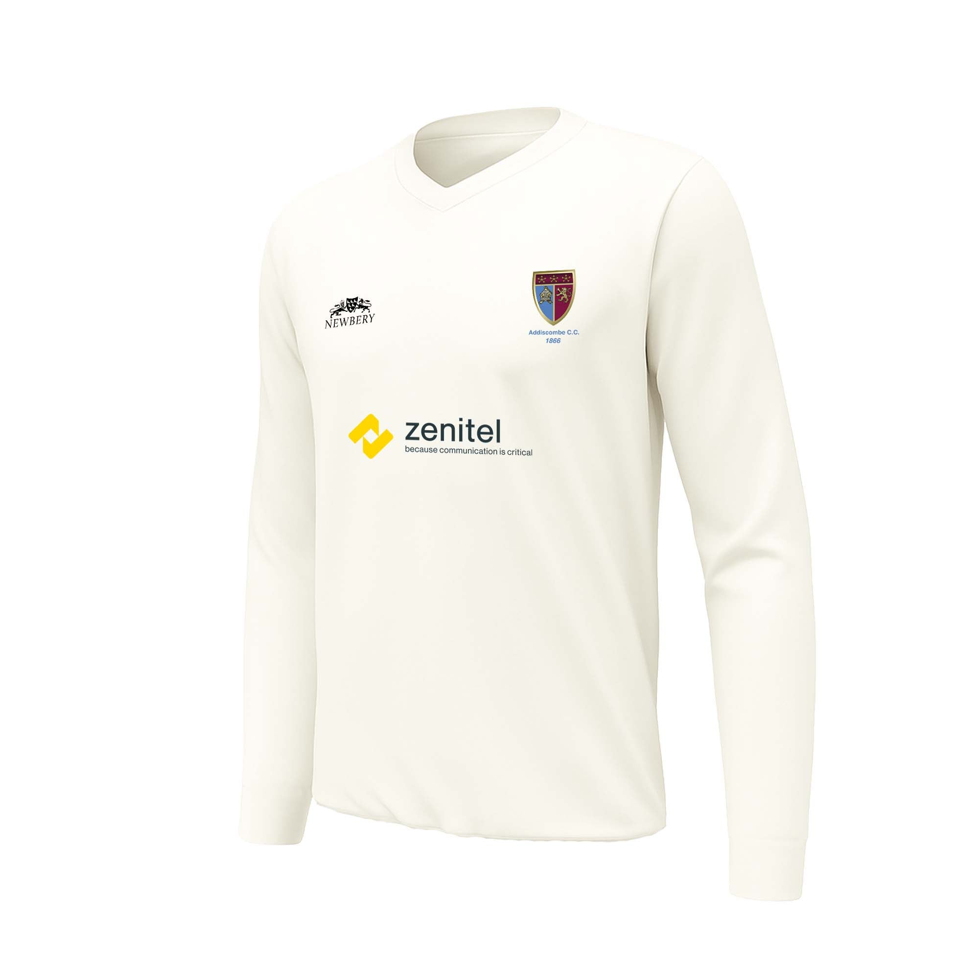Addiscombe CC - Long Sleeve Playing Sweater - Newbery Cricket