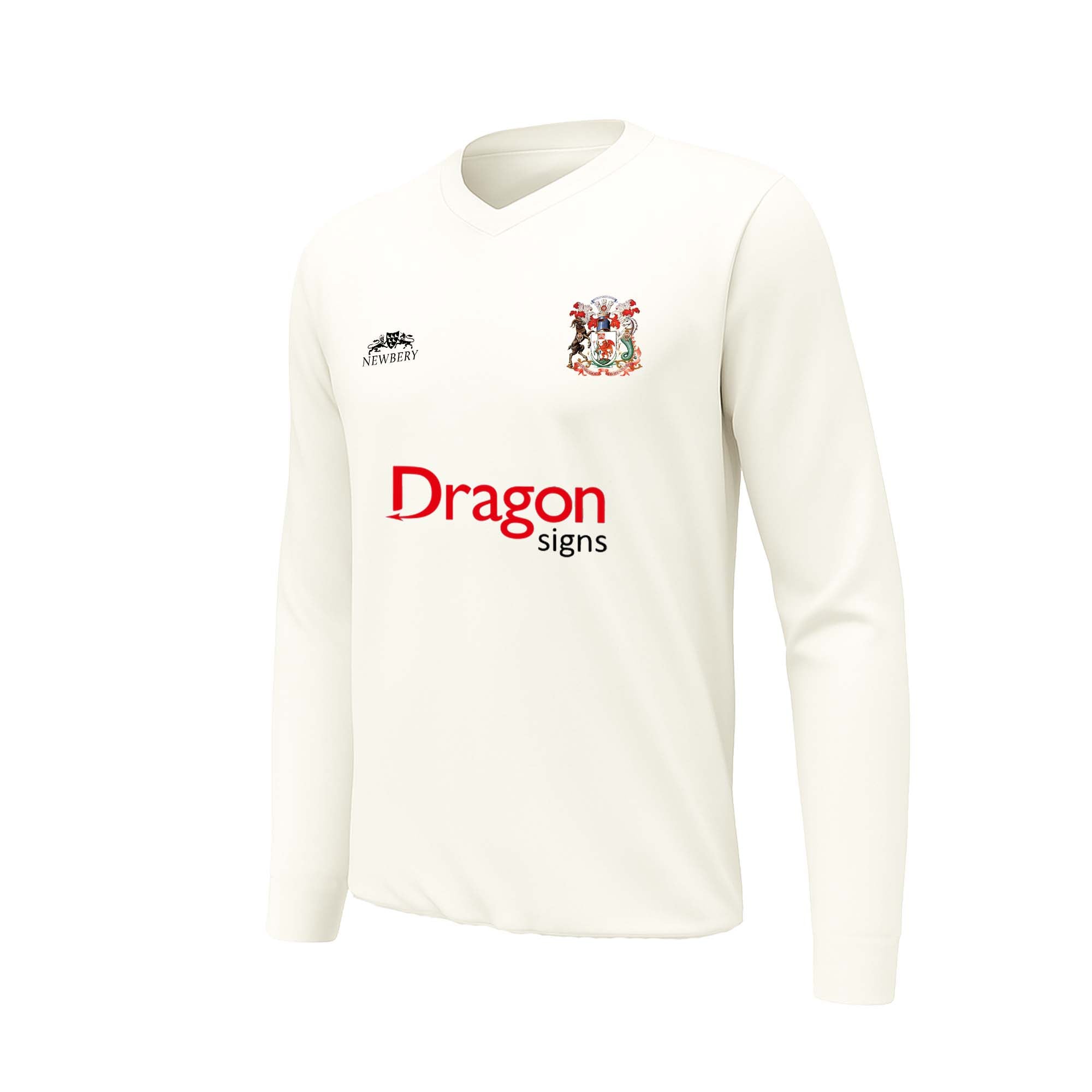 Cardiff CC - Long Sleeve Playing Sweater - Newbery Cricket