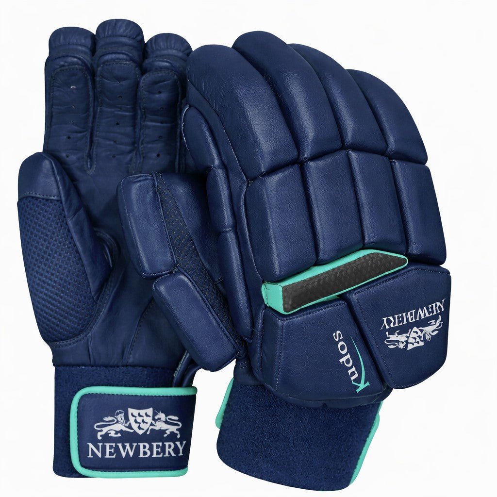 Kudos Batting Gloves - Navy - Newbery Cricket