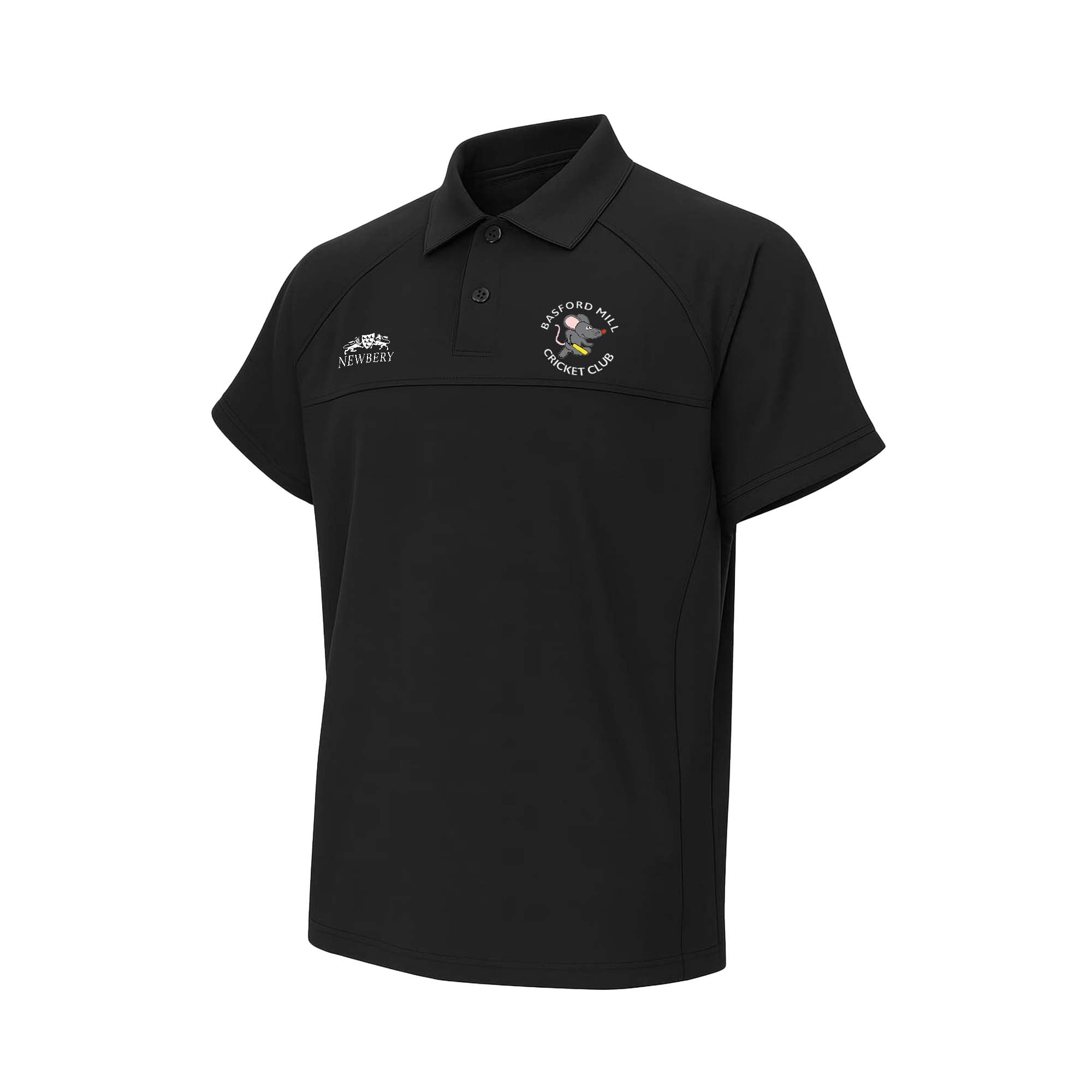 Basford Mill CC - Adult Travel Polo - Newbery Cricket