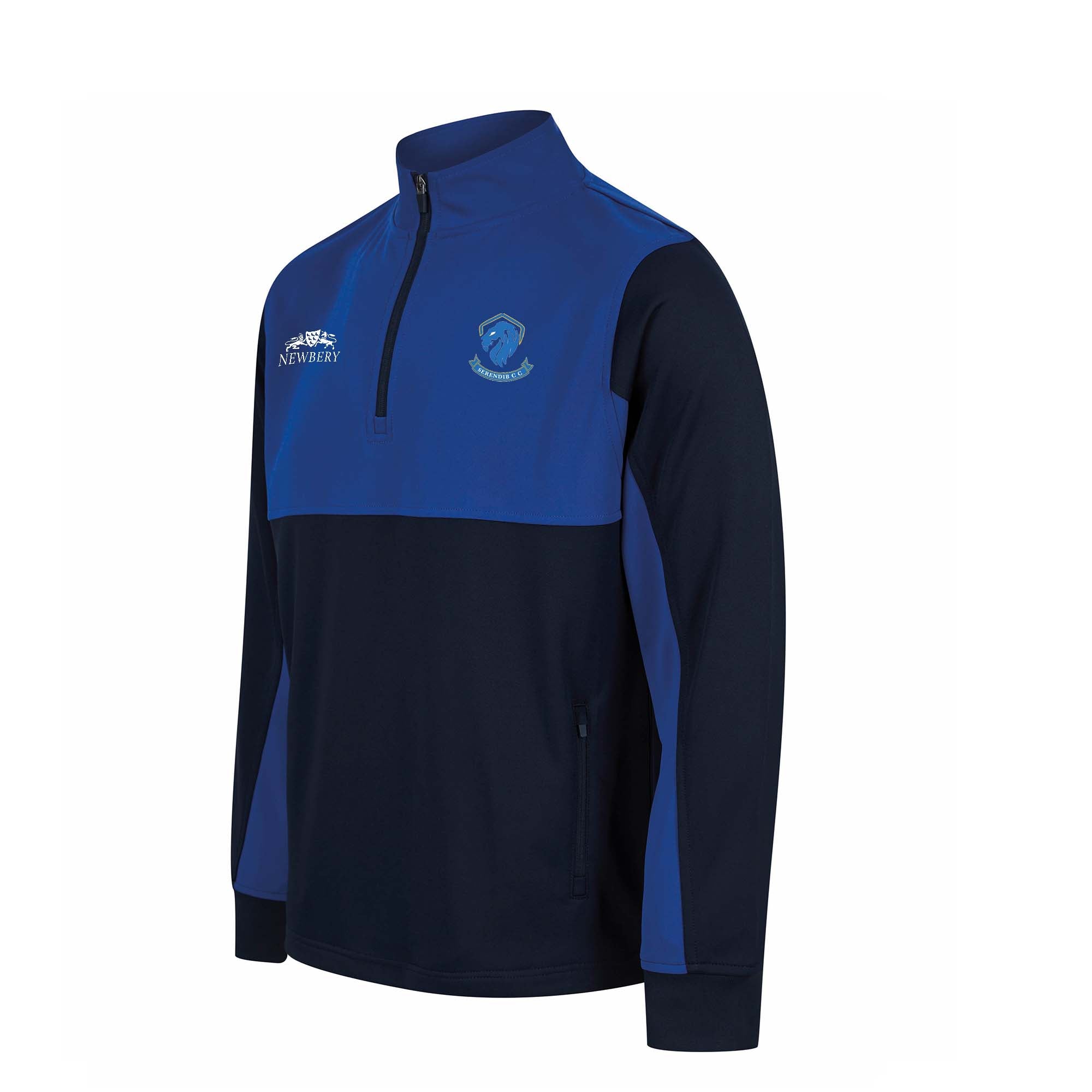 Serendib CC - Unisex 1/4 Zip Midlayer - Newbery Cricket