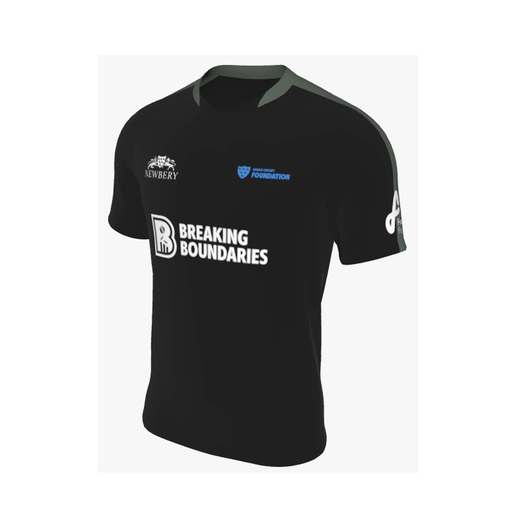 Breaking Boundaries - Short Sleeve Training Shirt - Newbery Cricket