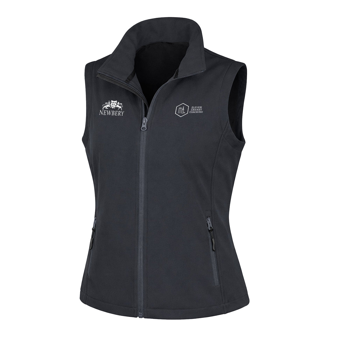 Eleven Cricket Coaching - Women's Softshell Gilet - Newbery Cricket