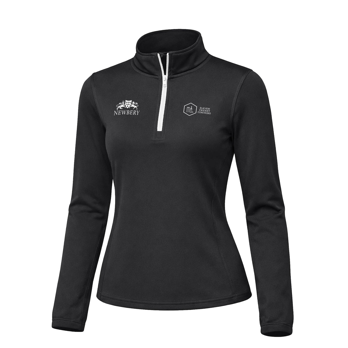 Eleven Cricket Coaching - Women's Recycled 1/4 Zip Midlayer - Newbery Cricket