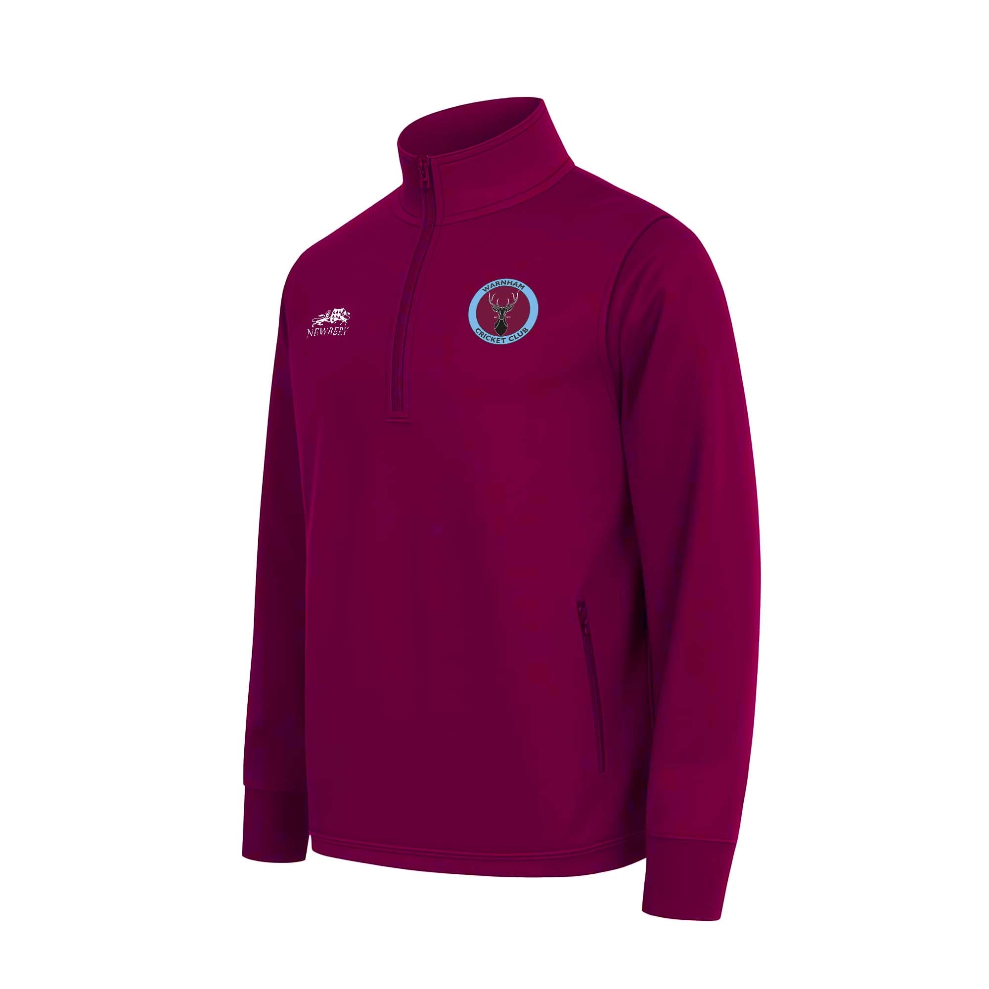 Warnham CC - Unisex 1/4 Zip Midlayer - Newbery Cricket