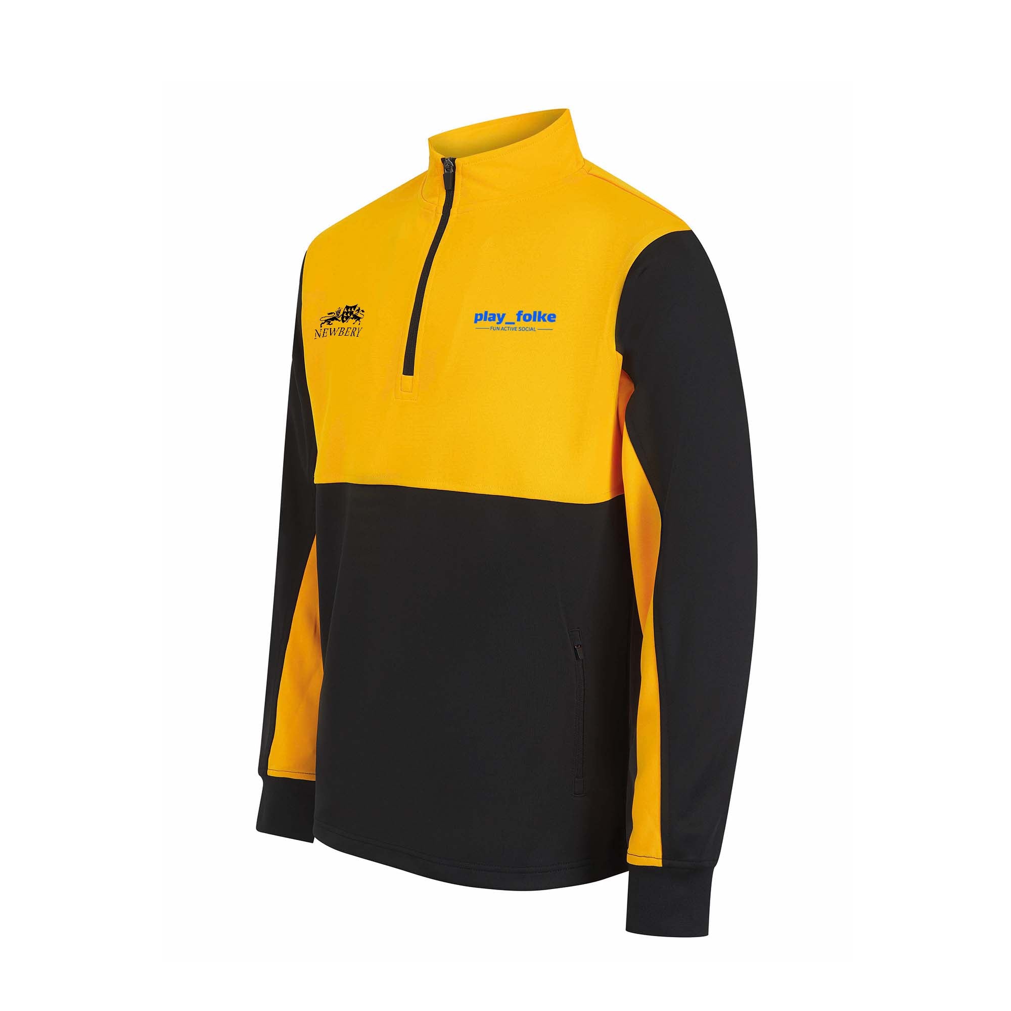 Play Folke - STAFF ONLY - Unisex 1/4 Zip Midlayer - Newbery Cricket