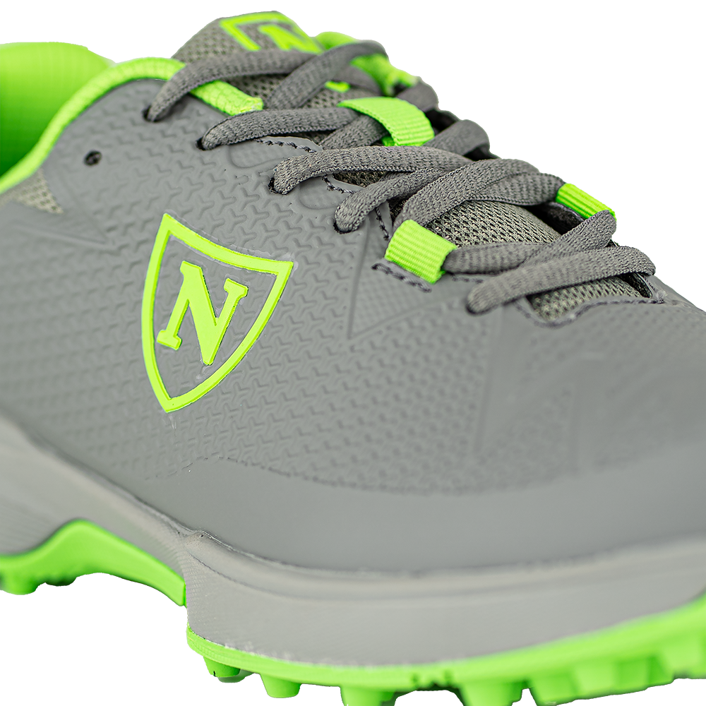 Elite All Rounder Shoe Pimples // Grey &amp; Green