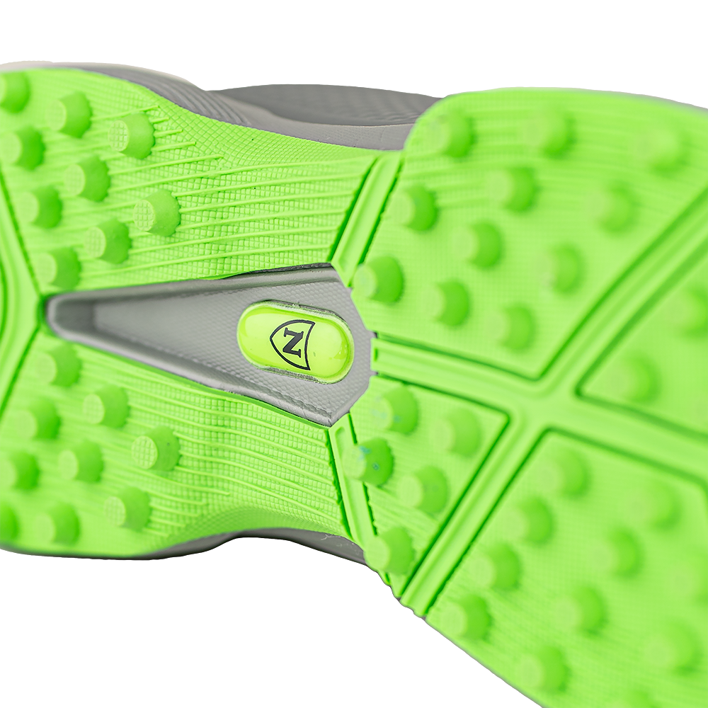 Elite All Rounder Shoe Pimples // Grey &amp; Green