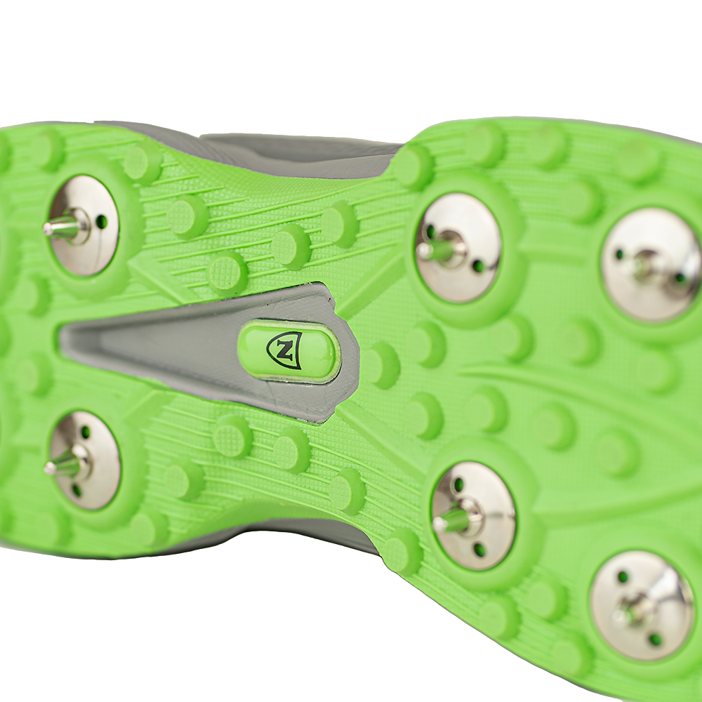 Elite All Rounder Shoe Spikes // Grey &amp; Green